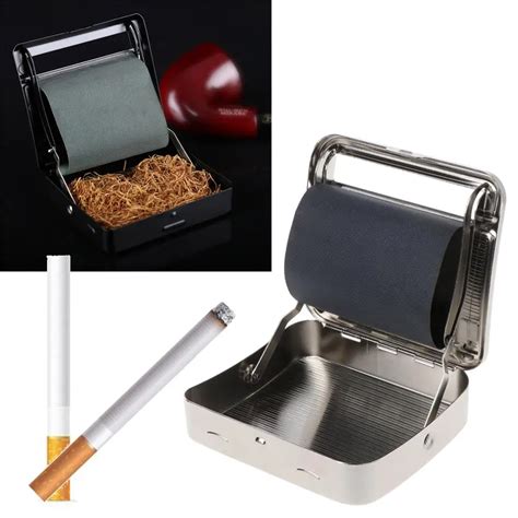 metal cigarette roller & storage box|best automatic cigarette rolling machine.